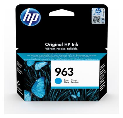 HP 963 Μελάνι Εκτυπωτή InkJet Κυανό (3JA23AE)