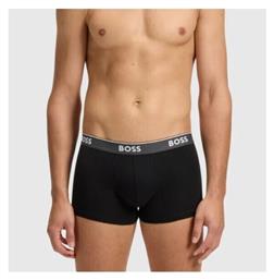 Hugo Boss Ανδρικά Μποξεράκια 3Pack Γκρι/Μολύβι