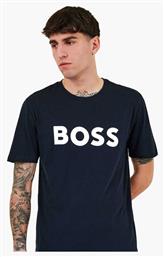 Hugo Boss Ανδρικό T-shirt Κοντομάνικο Navy Μπλε