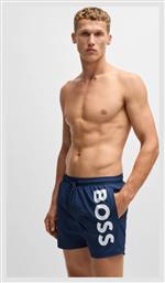 Hugo Boss Octopus Ανδρικό Μαγιό Σορτς Μπλε