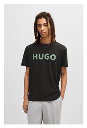 Hugo Boss T-shirt ΜΑΥΡΟ από το Silenzio