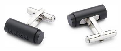 Hugo Μανικετόκουμπα από Ατσάλι σε Μαύρο Χρώμα