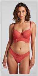 Hunkemöller Γυναικείο String με Δαντέλα Mineral Red από το Modivo