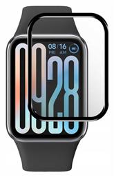 Hybrid Glass Xiaomi Smart Band 9 Pro Spacecase Smartwatch Αντιχαρακτικό Προστατευτικό Υβριδικό Οθόνης Black 5905719117252
