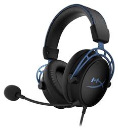 HyperX Cloud Alpha S Over Ear Gaming Headset με σύνδεση 3.5mm Μπλε από το e-shop