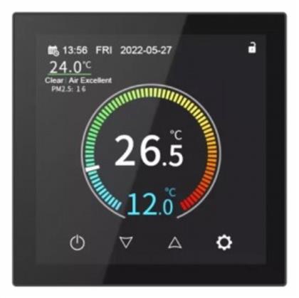 Hysen HYT001-WiFi Ψηφιακός Θερμοστάτης Χώρου Smart με Οθόνη Αφής και Wi-Fi