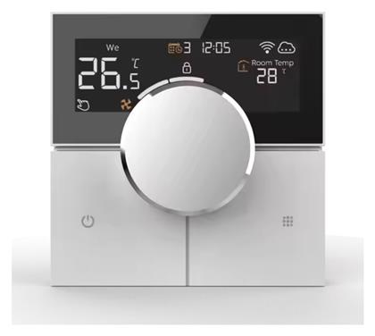 Hysen Ψηφιακός Θερμοστάτης Χώρου Smart με Οθόνη Αφής και Wi-Fi