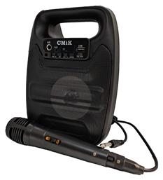 Ηχείο Karaoke με Ενσύρματo Μικρόφωνο CMiK MK-416 σε Μαύρο Χρώμα