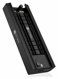 Icy Box Θήκη για Σκληρό Δίσκο M.2 PCI Express / SATA III NVME με σύνδεση USB 3.2 Type-C