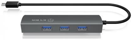 Icy Box USB 3.0 Hub 3 Θυρών