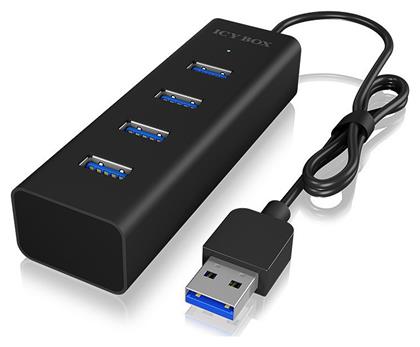 Icy Box USB 3.0 Hub 4 Θυρών με σύνδεση USB-A