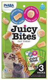 Inaba Churu Cat Juicy Bites Λιχουδιές Σνακ με Σπιτικό Ζωμό & Καλαμάρι για Ενήλικες Γάτες 33.9gr από το Plus4u