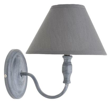Inart Φωτιστικό Τοίχου Γκρι