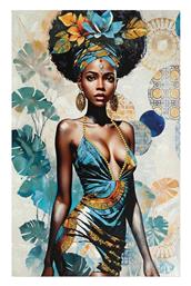 Inart Georgina Πίνακας σε Καμβά 80x120cm