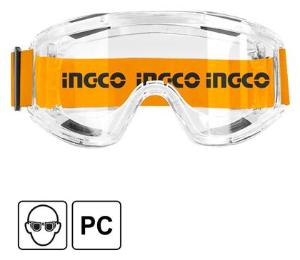 Ingco Γυαλιά Εργασίας για Προστασία με Διάφανους Φακούς