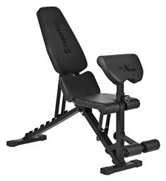 inSPORTline ON-X AB10 Ρυθμιζόμενος Πάγκος Γυμναστικής Γενικής Χρήσης / Δικεφάλων / Κοιλιακών Μαύρος