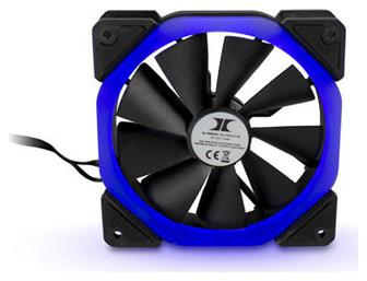 Inter-Tech 88885470 Case Fan 120mm με Μπλε Φωτισμό και Σύνδεση 4-Pin PWM for C-3 Sapphire