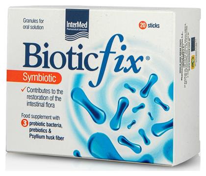 InterMed Bioticfix Symbiotic με Προβιοτικά και Πρεβιοτικά 20 φακελίσκοι