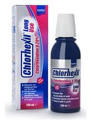 InterMed Chlorhexil 0.20% Long Use Mouthwash Στοματικό Διάλυμα κατά της Πλάκας 250ml