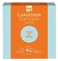 InterMed Luxurious Suncare Family Pack Σετ με Αντηλιακή Κρέμα Προσώπου & Αντηλιακό Γαλάκτωμα Σώματος