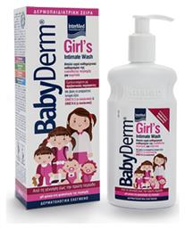 InterMed Παιδικό Αφρόλουτρο Babyderm Girls για την Ευαίσθητη Περιοχή σε Μορφή Κρέμας 300ml