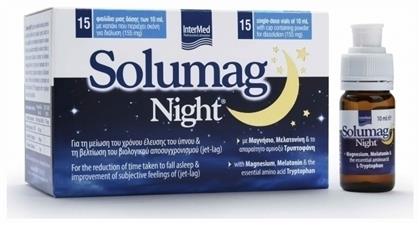 InterMed Solumag Night Συμπλήρωμα για τον Ύπνο 15 x 10ml Πορτοκάλι από το Pharm24