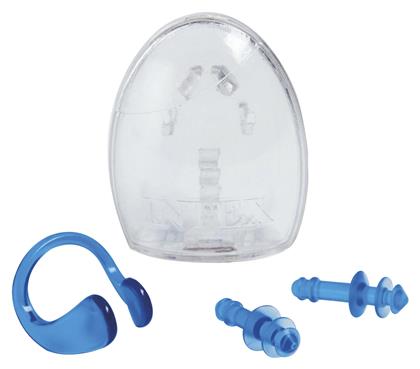 Intex Earplugs & Nose Clip Set Ωτοασπίδες Σιλικόνης για Κολύμβηση 2τμχ σε Μπλε Χρώμα 55609 από το Moustakas Toys