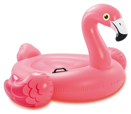 Intex Παιδικό Φουσκωτό Ride On Flamingo Ροζ 142εκ.