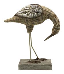 InTheBox Διακοσμητικό Πουλί Πολυρητίνης Calor D110220 21.2x9x24.3cm