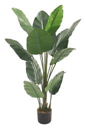 InTheBox Τεχνητό Φυτό σε Γλάστρα Banana 120cm σε Κουτί