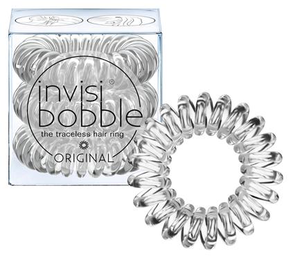 Invisibobble Original 3τμχ Σπιράλ Λαστιχάκια Διάφανο