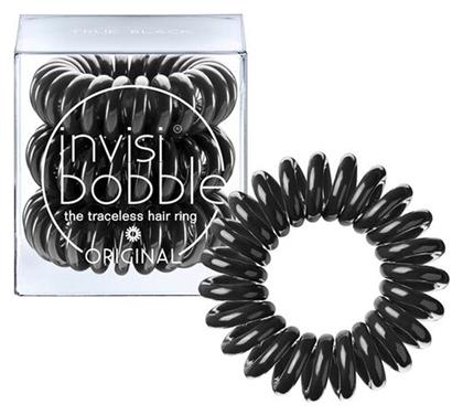 Invisibobble Original 3τμχ Σπιράλ Λαστιχάκια Μαύρο 3τμχ