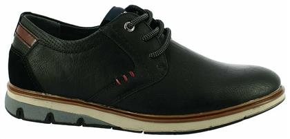 IQ Shoes 145.1Z1201 Ανδρικά Casual Παπούτσια Μαύρα