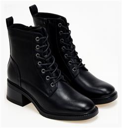 Issue Fashion Γυναικεία Αρβυλάκια με Μεσαίο Τακούνι Μαύρα