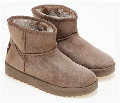 Issue Fashion Γυναικεία Μποτάκια Καφέ