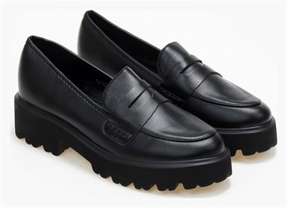 Issue Fashion Γυναικεία Loafers σε Μαύρο Χρώμα