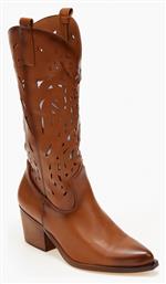 Issue Fashion Γυναικείες Μπότες Cowboy με Μεσαίο Τακούνι