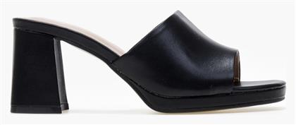 Issue Fashion Mules με Χοντρό Τακούνι σε Χρώμα