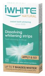 iWhite Natural Ταινίες Λεύκανσης Δοντιών 28τμχ