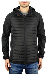 Jack & Jones Ανδρικό Χειμωνιάτικο Μπουφάν Puffer Μαύρο