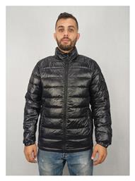 Jack & Jones Ανδρικό Χειμωνιάτικο Μπουφάν Puffer Μαύρο