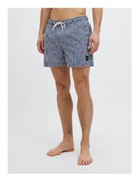 Jack & Jones Ανδρικό Μαγιό Σορτς Navy Blue με Ρίγες