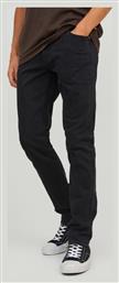 Jack & Jones Ανδρικό Παντελόνι Τζιν Ελαστικό Black