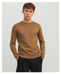 Jack & Jones Ανδρικό Πουλόβερ Μακρυμάνικο Otter Brown