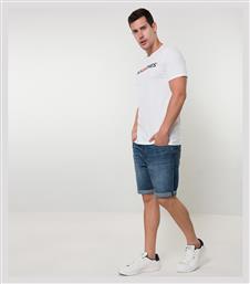 Jack & Jones Ανδρικό T-shirt Λευκό με Λογότυπο