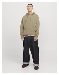 Jack & Jones Φούτερ ΓΚΡΙ με Κουκούλα