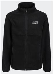 Jack & Jones Παιδική Ζακέτα Fleece Μαύρη από το SportsFactory