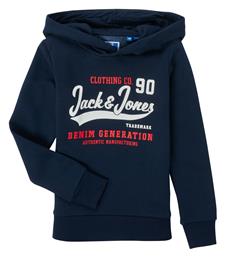 Jack & Jones Παιδικό Φούτερ με Κουκούλα Navy Μπλε από το Modivo