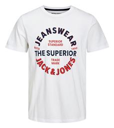 Jack & Jones Παιδικό T-shirt Λευκό