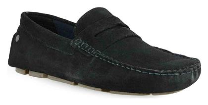 Jack & Jones Suede Ανδρικά Μοκασίνια σε Μπλε Χρώμα